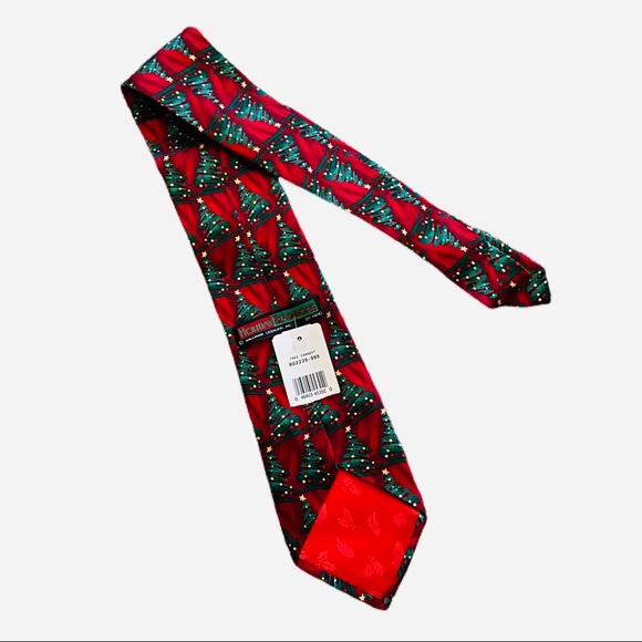 Hallmark Holiday Traditions Silk Christmas Tie NEW - Picture 3 of 6